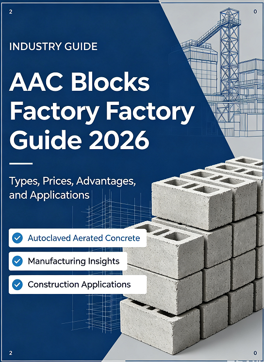 AAC Blocks Factory Guide 2026: Types, Prices, Advantages, and Applications