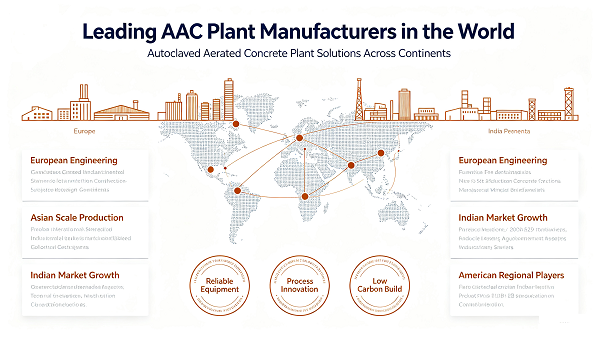 Leading AAC Plant Manufacturers in the World