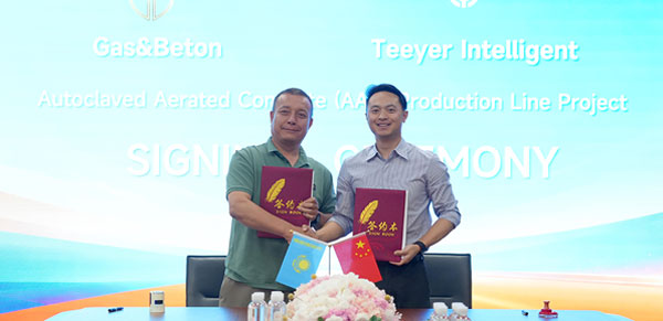 Teeyer Signs New AAC Plant Project with Gas&Beton While Advancing Two Modernization Projects in Kazakhstan