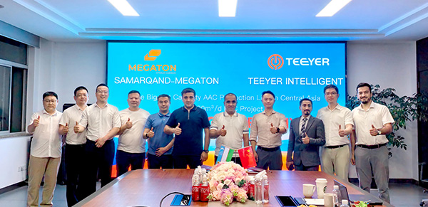 Teeyer and Megaton Renew Partnership to Deliver One of Central Asia's Largest Standalone AAC Plants